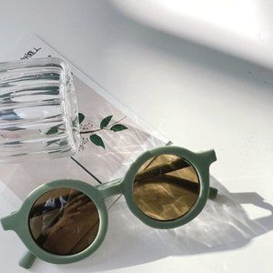 NWT Trendy Kids Round Matte Sunglasses